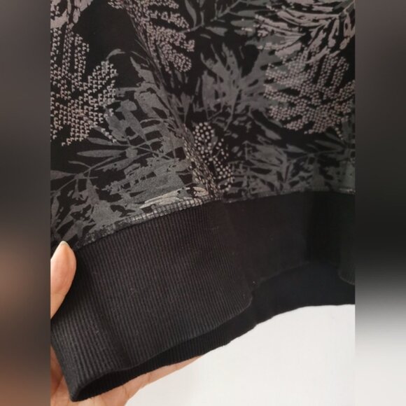 OVO Owl Long Sleeve Sweatshirt size M Black and Gray - Picture 4 of 7